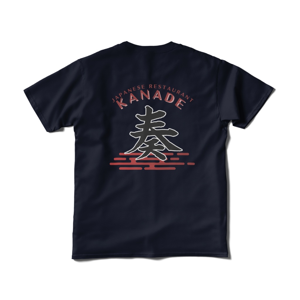 オリジナルロゴTシャツ(ネイビー)