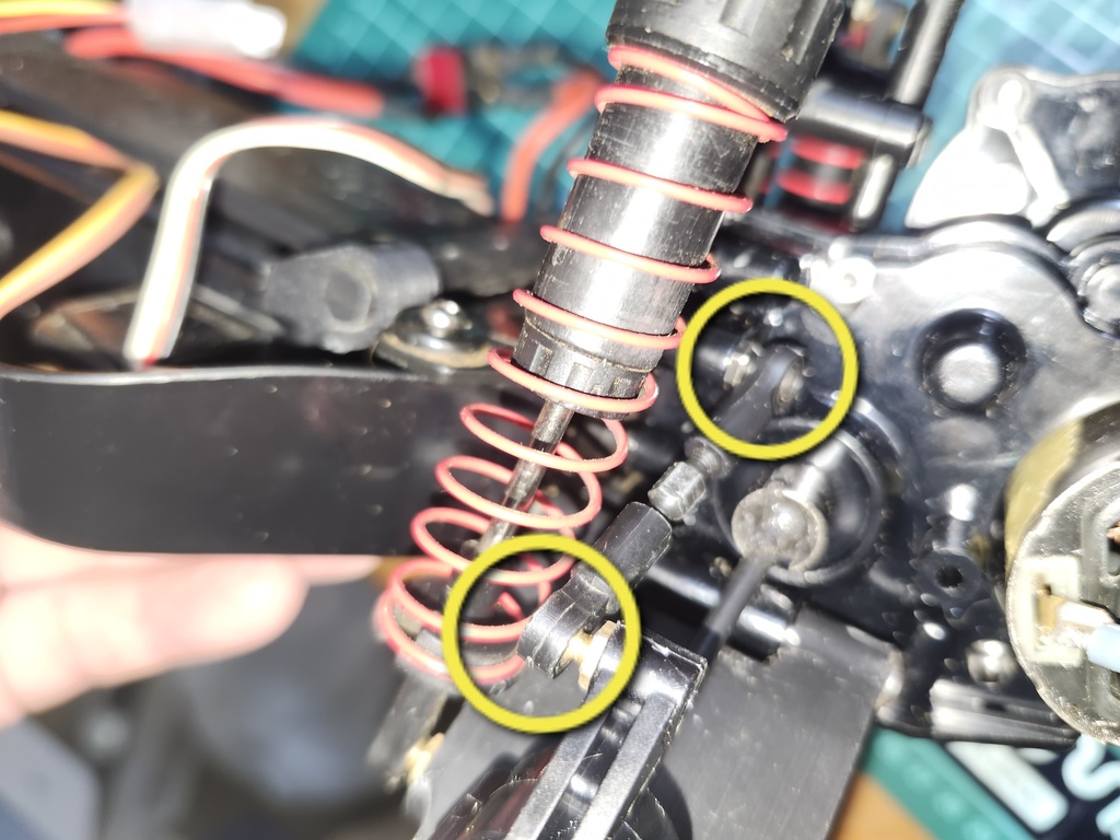 【WW2MX】DT02 AWE FBロアアームセット