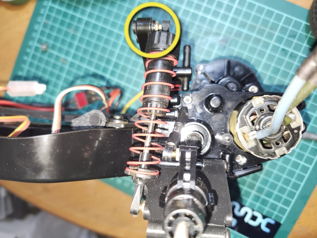 【WW2MX】DT02 AWE FBロアアームセット