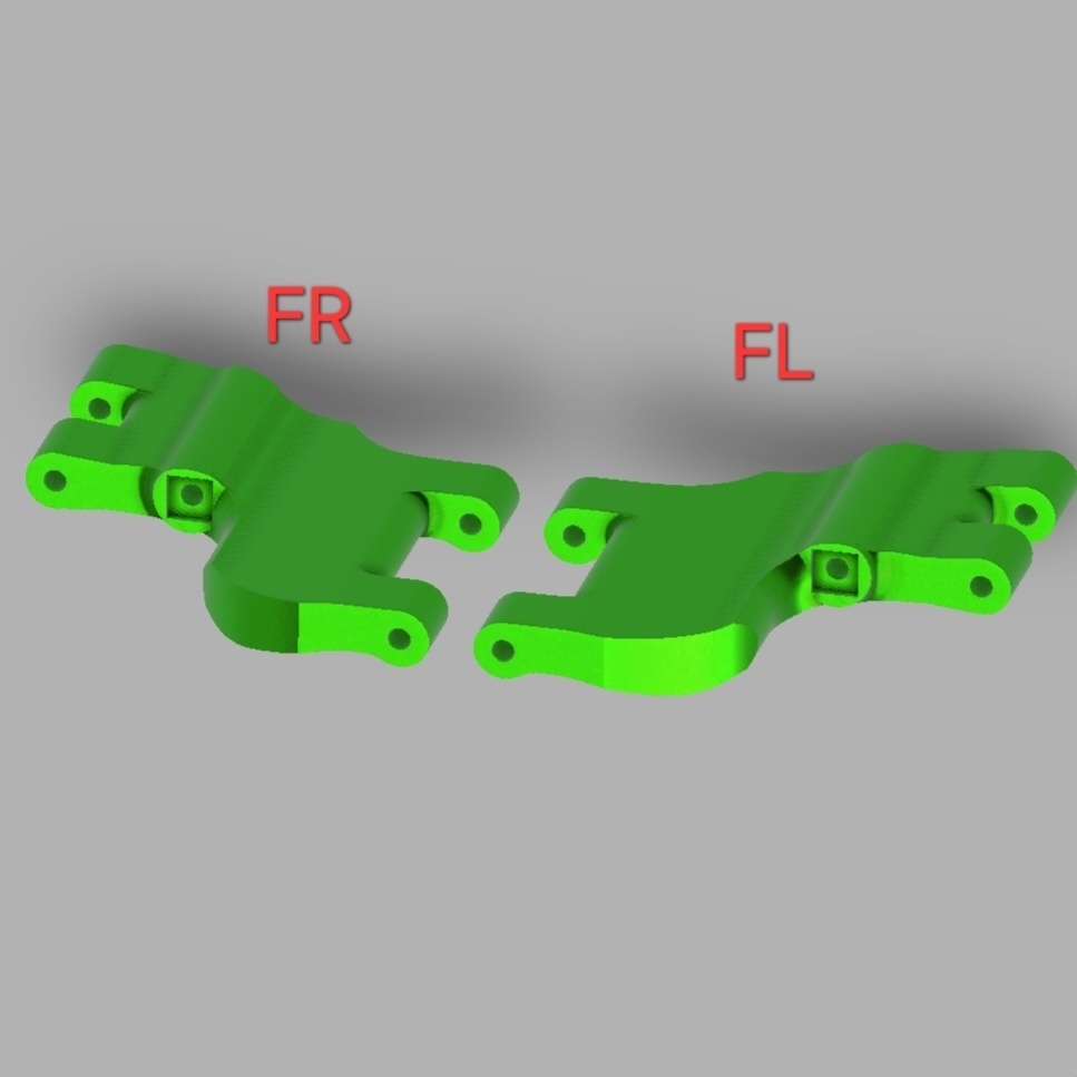 【WW2MX】DT02 AWE FBロアアームセット