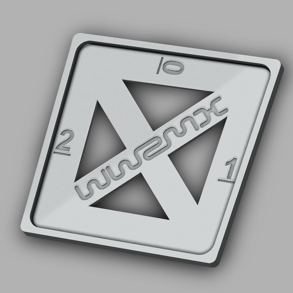 【WW2MX】ノベルティ用キャンバーゲージ【オーダー品対応可能】
