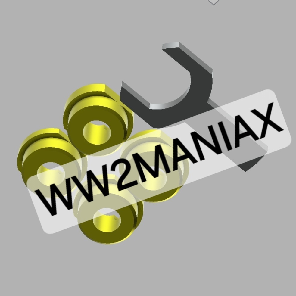 DT04に2WD用ホイールを付ける為の”変態フロントハブ”