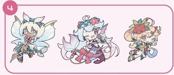 『Dream makeup!!!』ユニットシールセット 3枚入