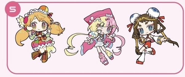 『Dream makeup!!!』ユニットシールセット 3枚入