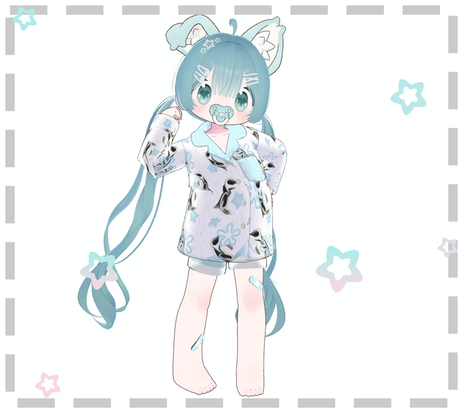 まめひなた専用地雷系パジャマ