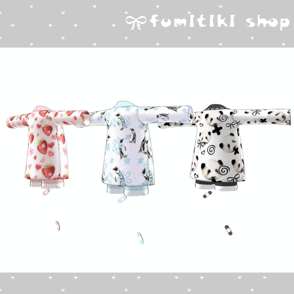 まめひなた専用地雷系パジャマ