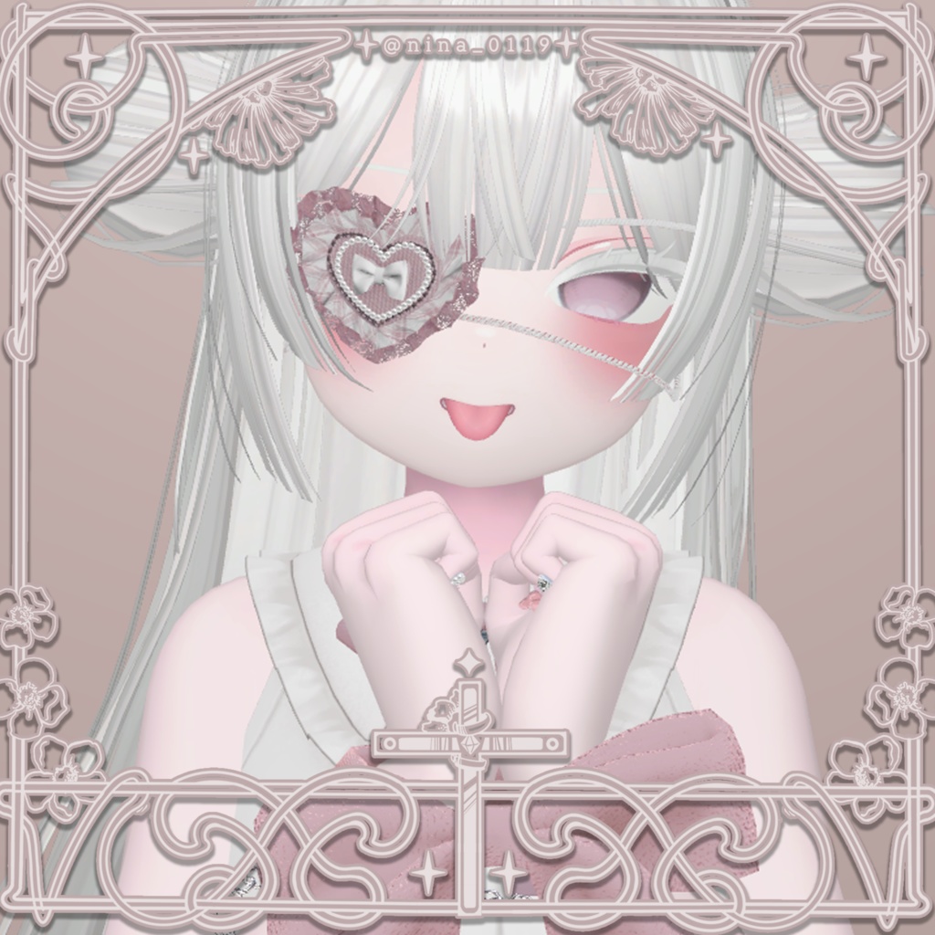 ✖gothic eyepatch✖