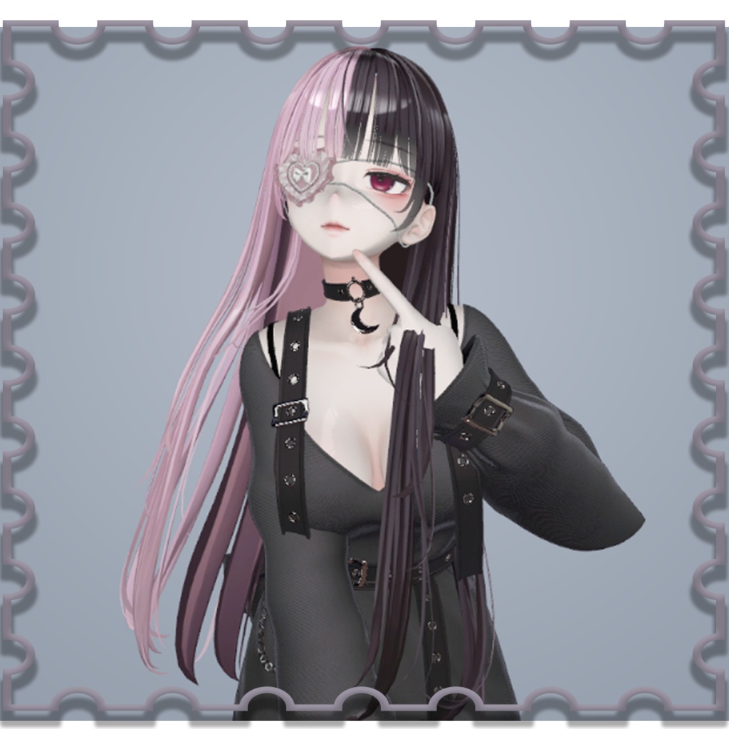 ✖gothic eyepatch✖