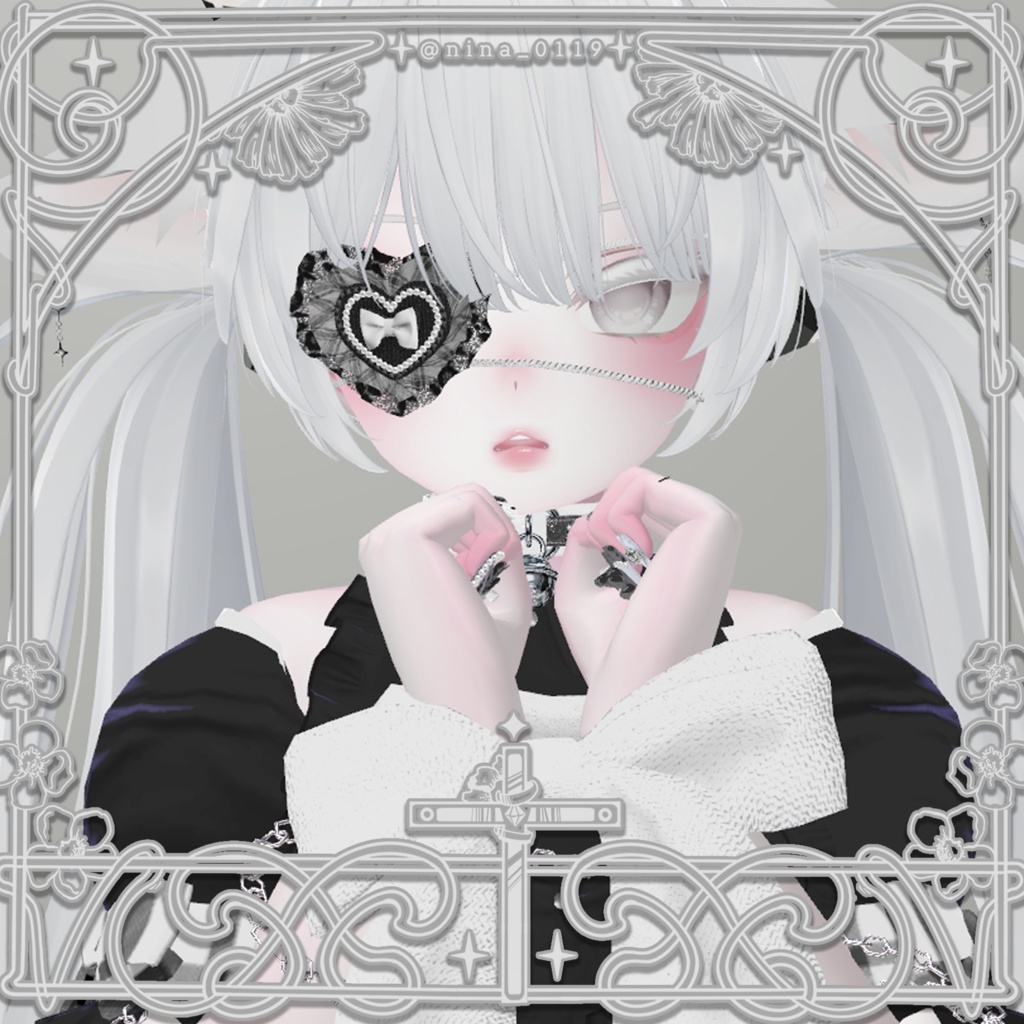 ✖gothic eyepatch✖