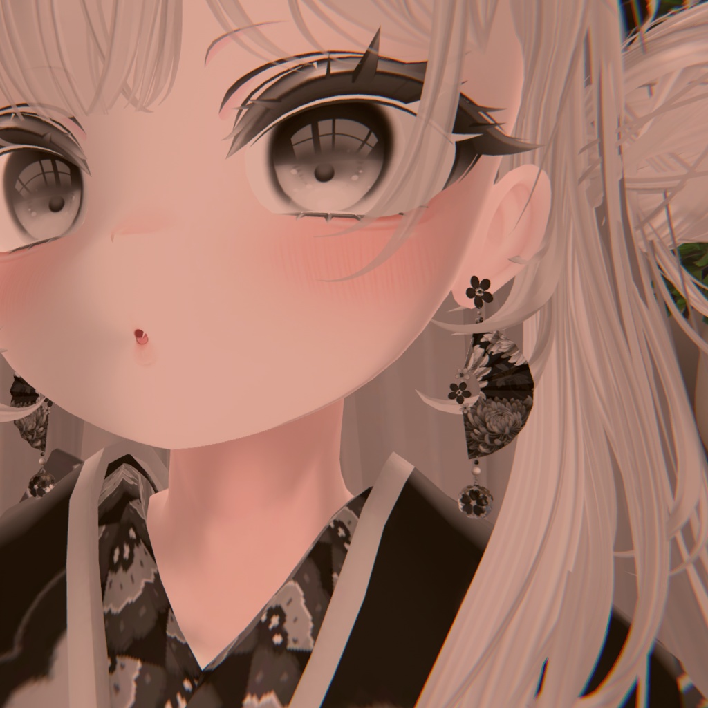 🍙Japanese style Earring🍙Fanfare Dangle