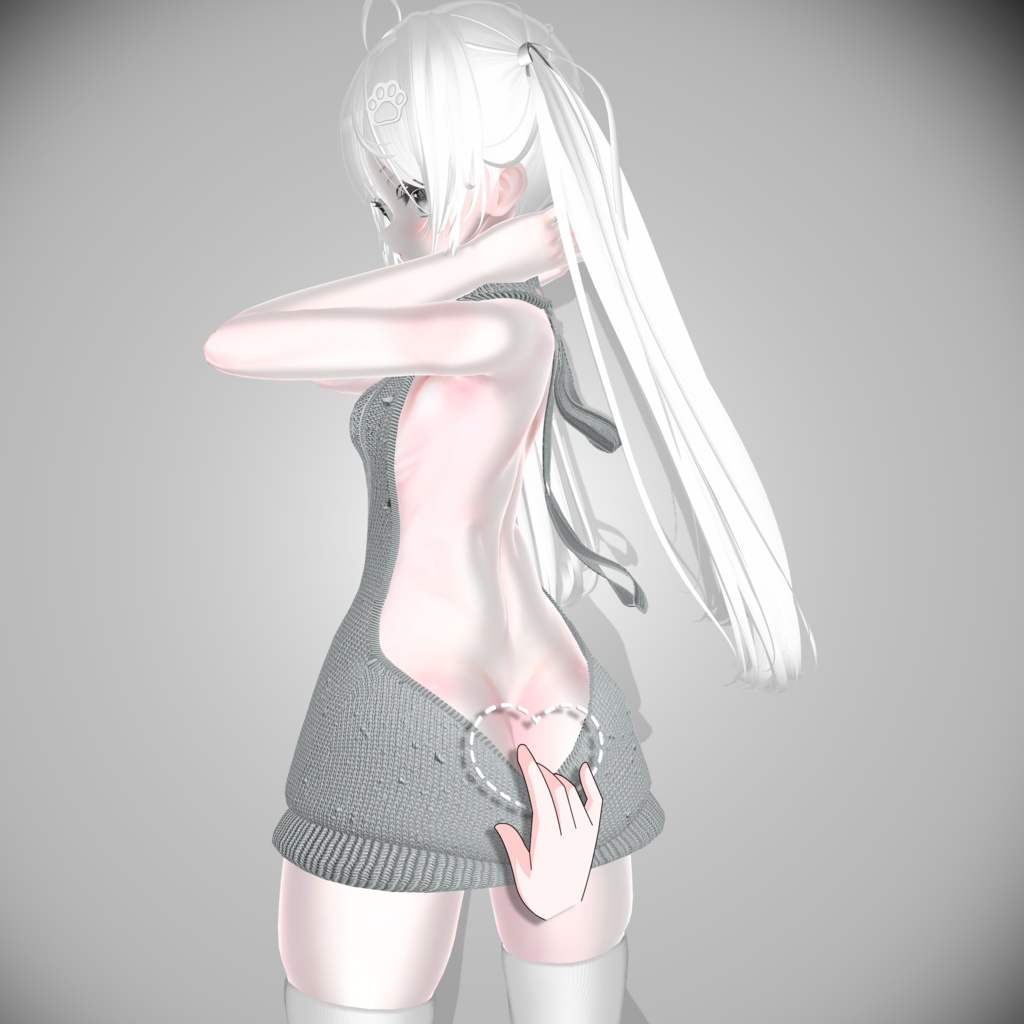 🤍Animation付き🤍Manuka専用ド清楚セーター(lovely sweater)