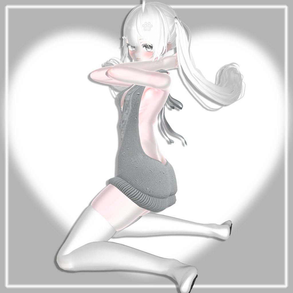 🤍FREE🤍撮影向けエッチかわ座りポーズ*4第二弾