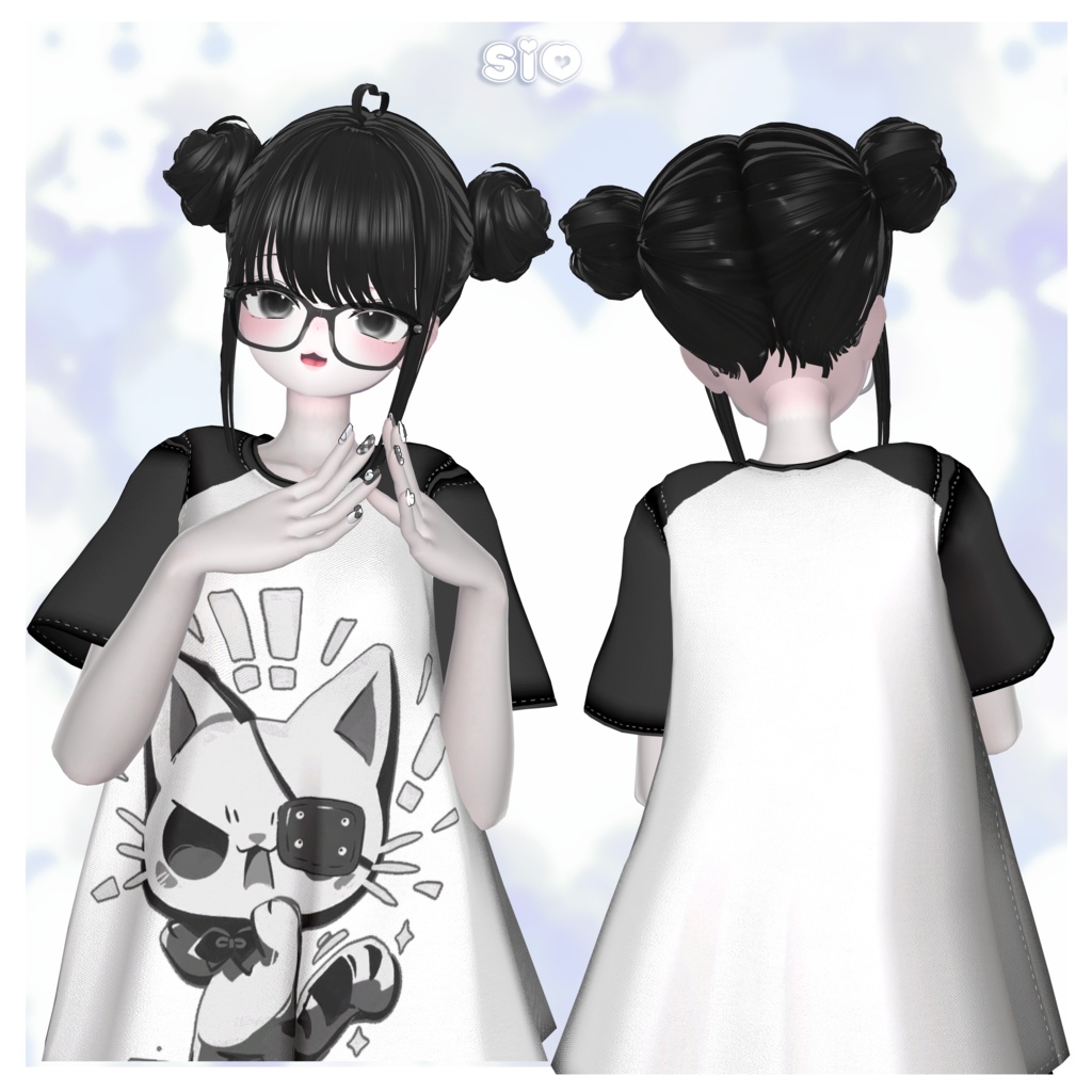 𖹭ʚcute odango ɞ𖹭vrchat hair𖹭