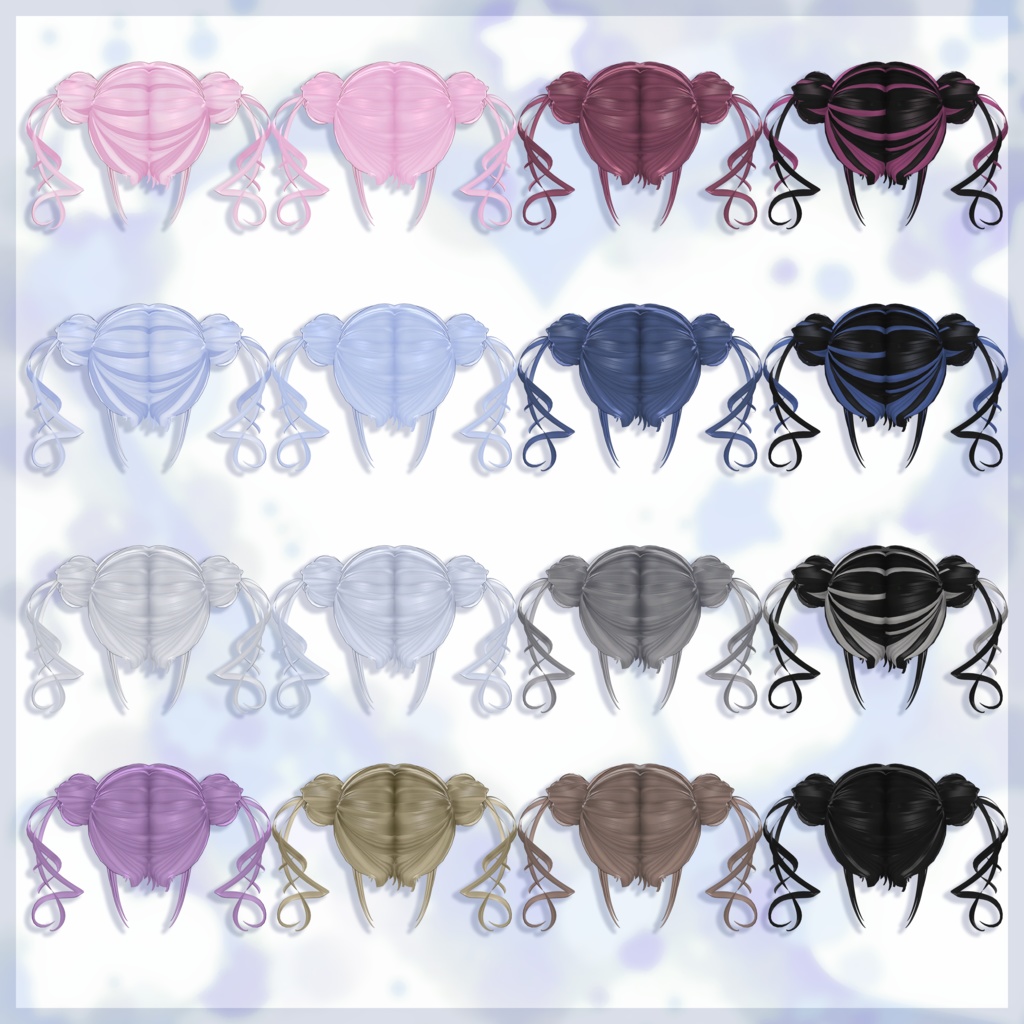 𖹭ʚcute odango ɞ𖹭vrchat hair𖹭