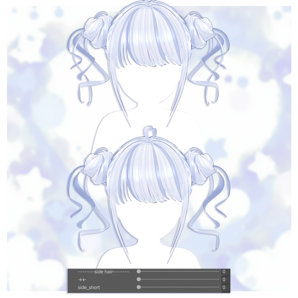 𖹭ʚcute odango ɞ𖹭vrchat hair𖹭