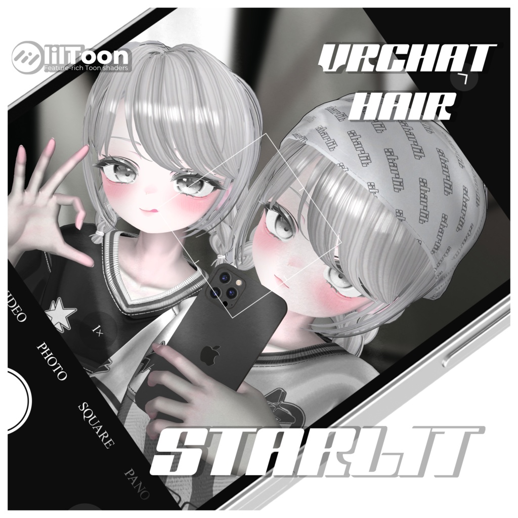 ★VRCHAT HAIR★Starlit