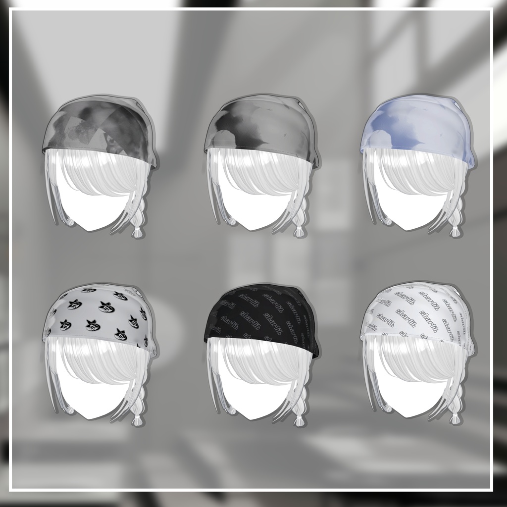 ★3000Followers記念★Starlit Head Scarf&Beaine 8/30まで無料