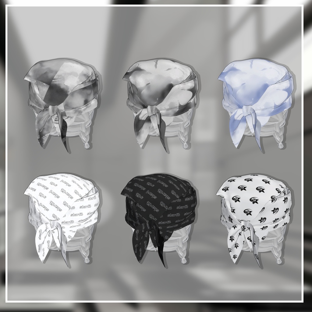 ★3000Followers記念★Starlit Head Scarf&Beaine 8/30まで無料