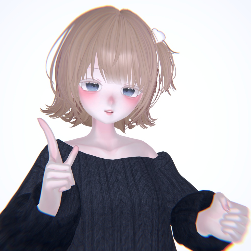 🤍Vrchat Hair🤍Fluffy Bob