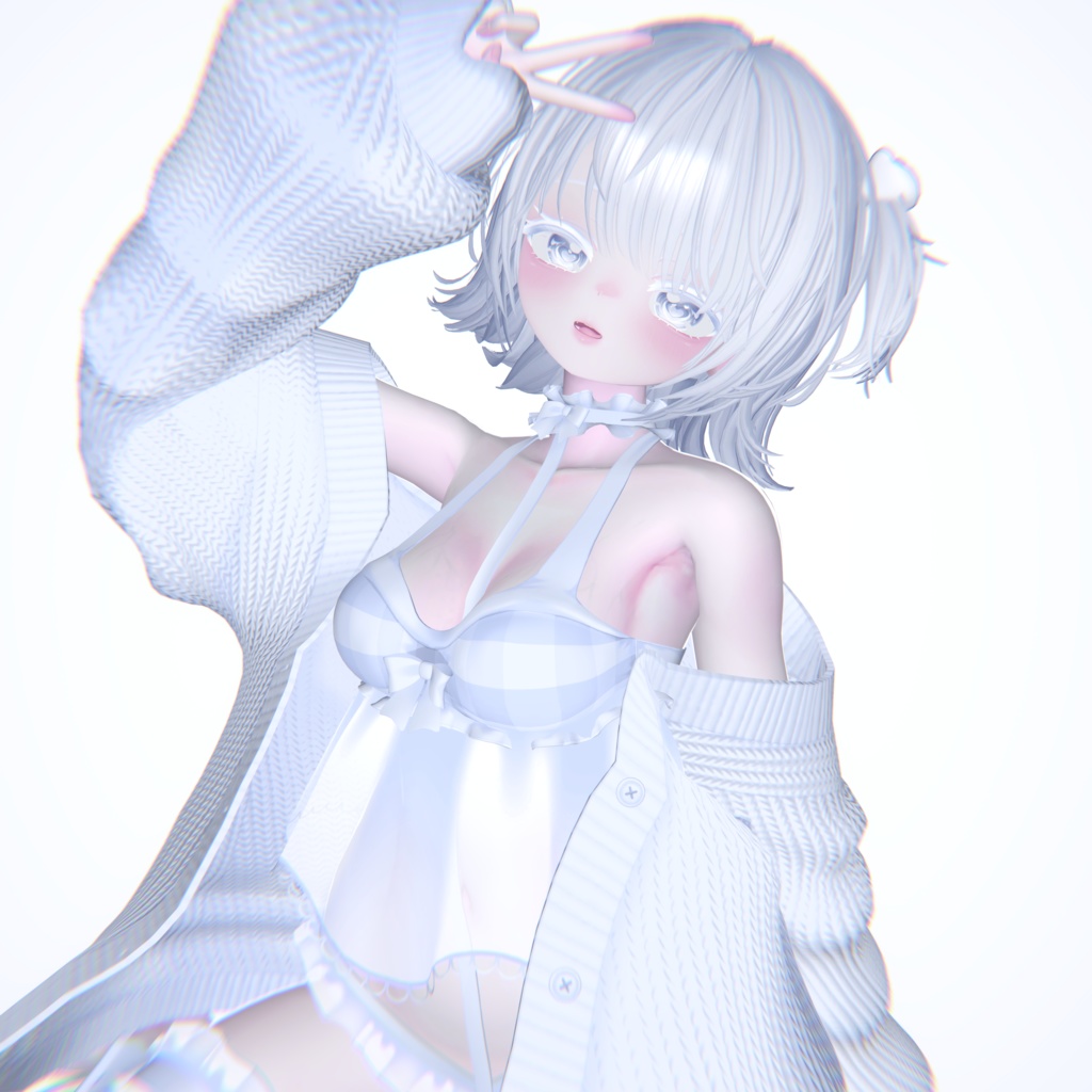 🤍Vrchat Hair🤍Fluffy Bob