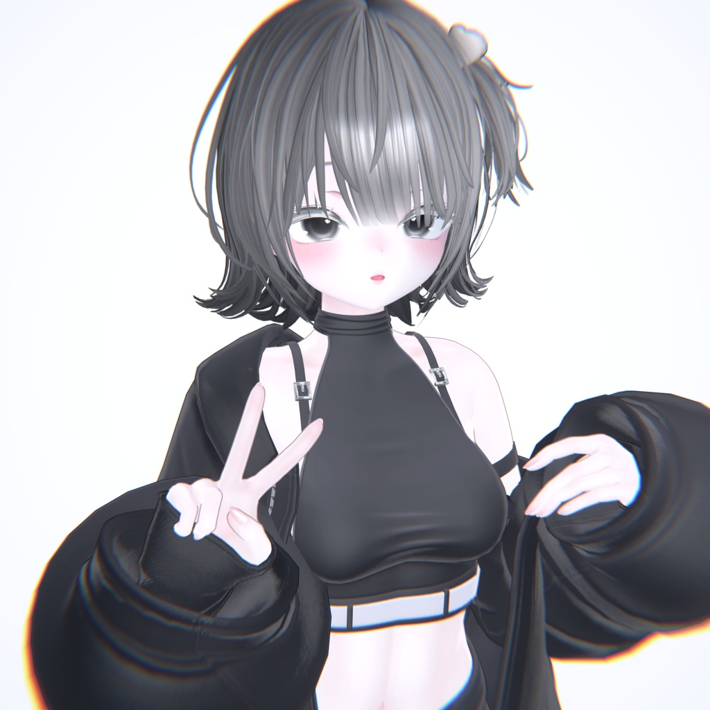 🤍Vrchat Hair🤍Fluffy Bob
