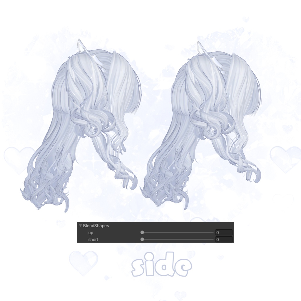 ♥︎•Twirl Twin Tails•♥︎6アバター対応