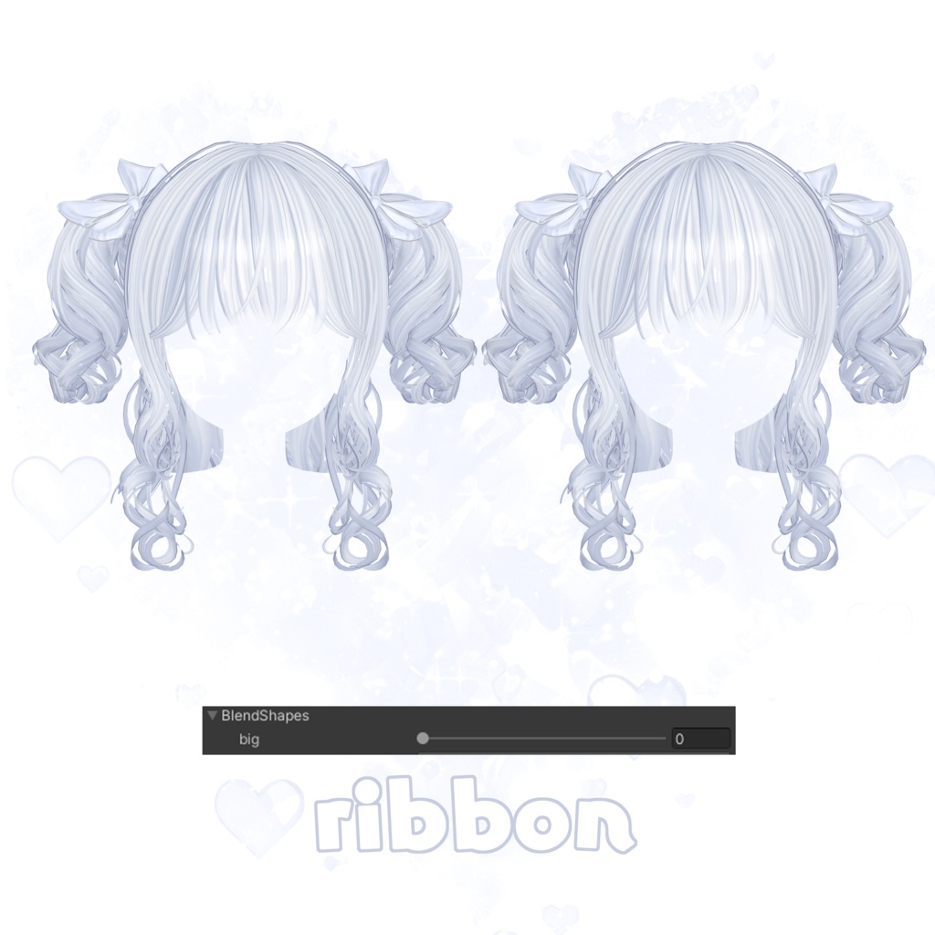 ♥︎•Twirl Twin Tails•♥︎6アバター対応