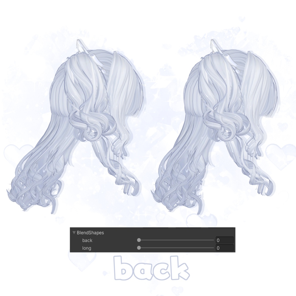 ♥︎•Twirl Twin Tails•♥︎6アバター対応