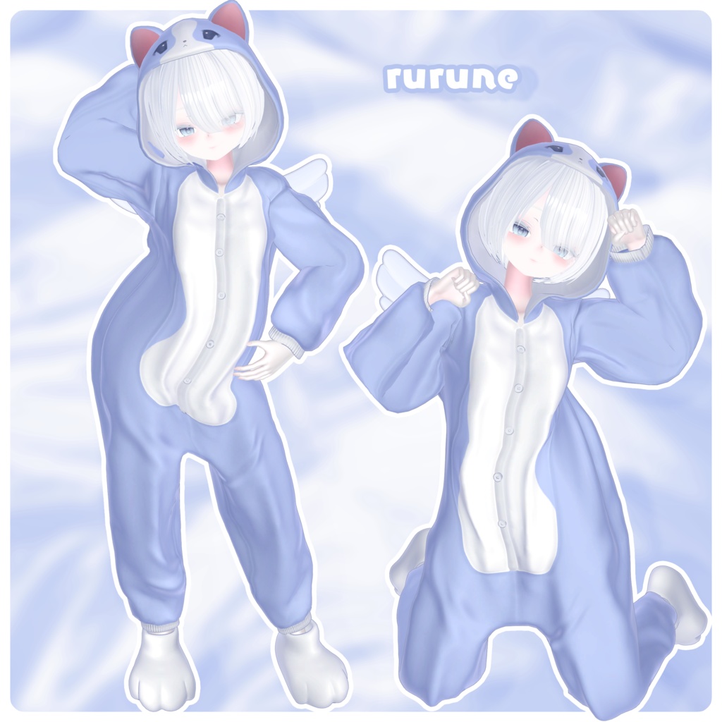 🐾Meow Pajyama+Hair🐾