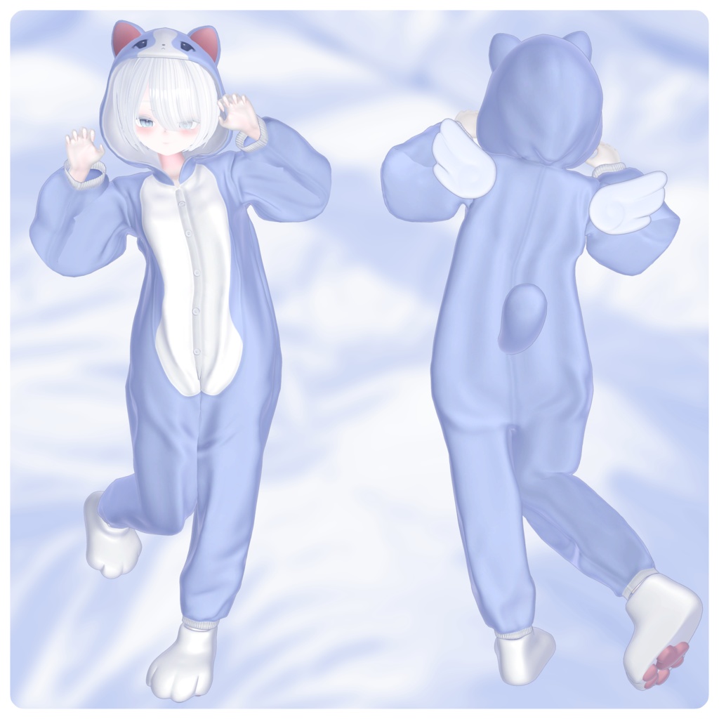 🐾Meow Pajyama+Hair🐾