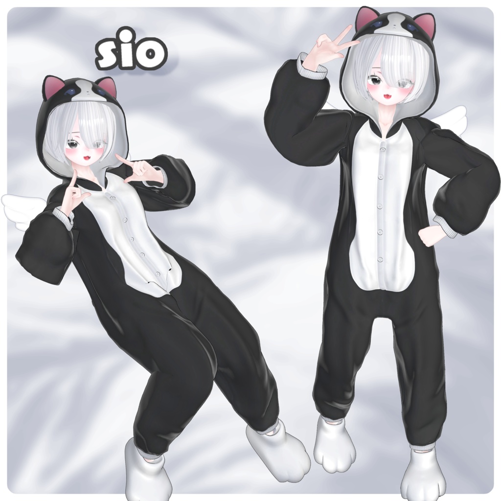 🐾Meow Pajyama+Hair🐾