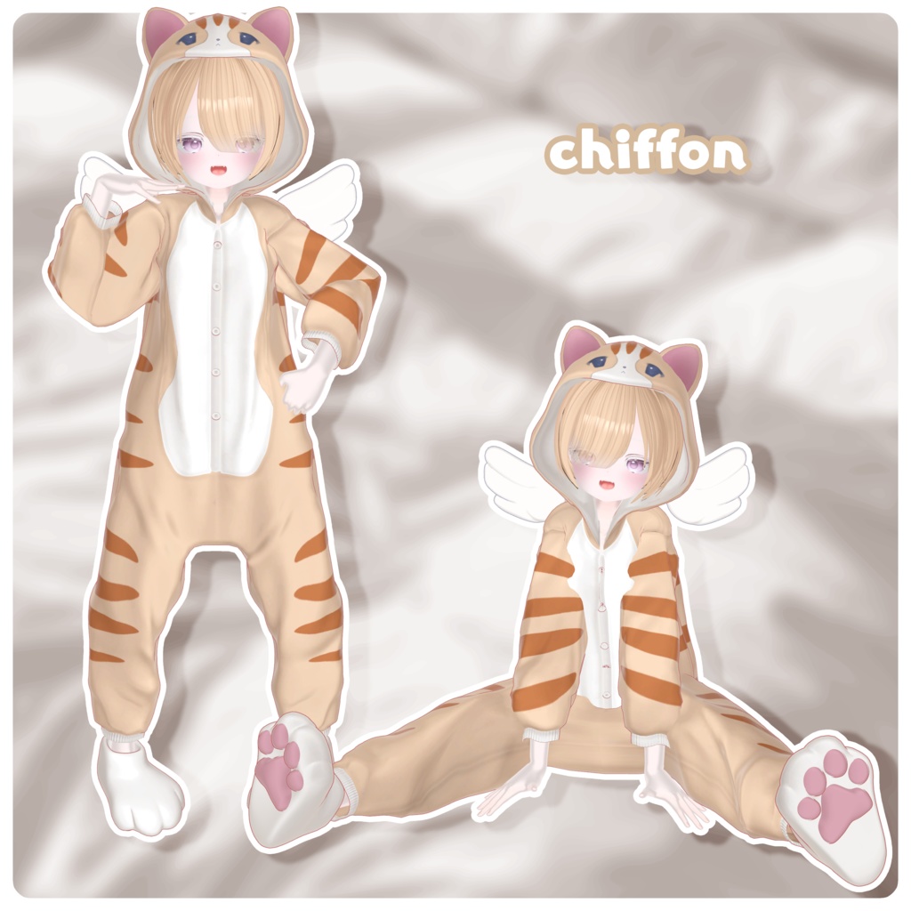 🐾Meow Pajyama+Hair🐾