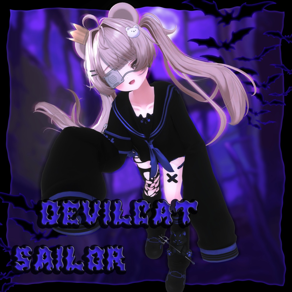 50%OFF✟Devilcat Sailor✟9アバター対応