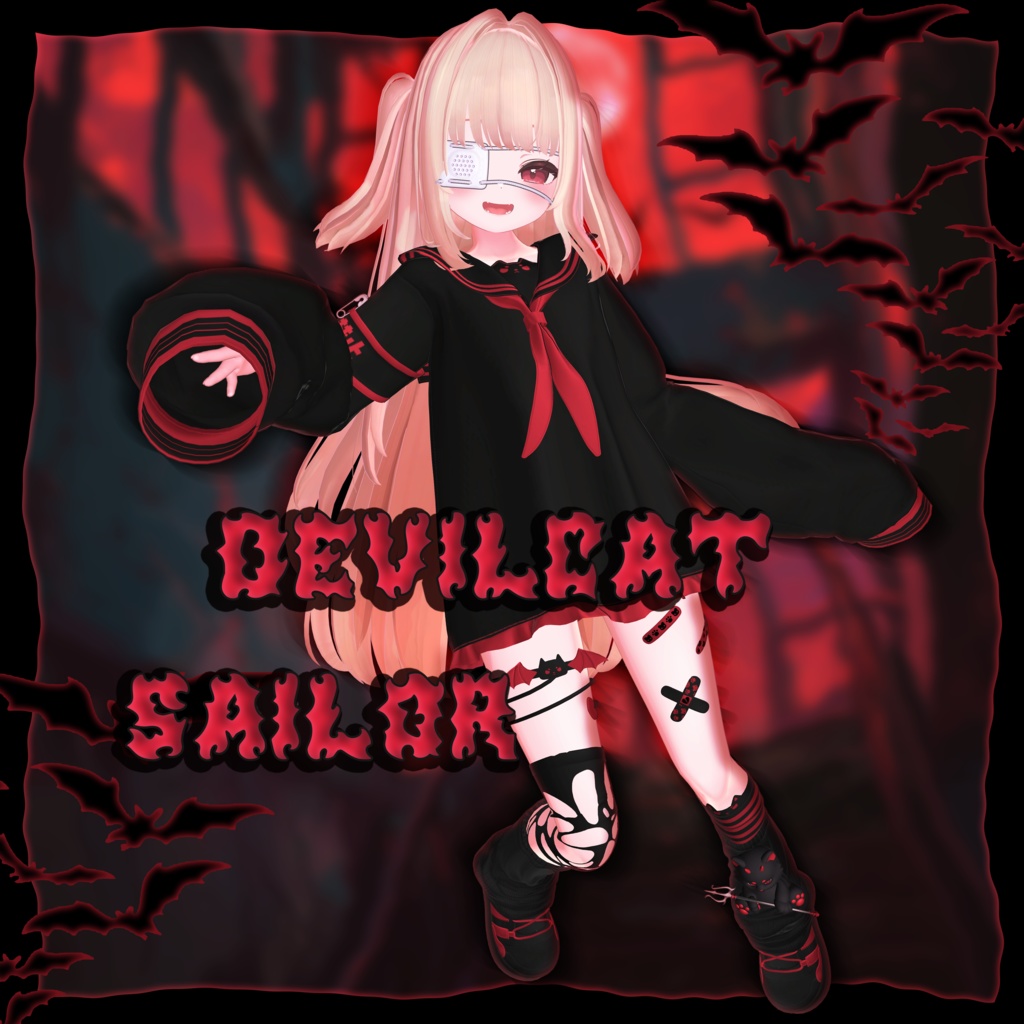 ✟SALE✟Devilcat Sailor✟8アバター対応