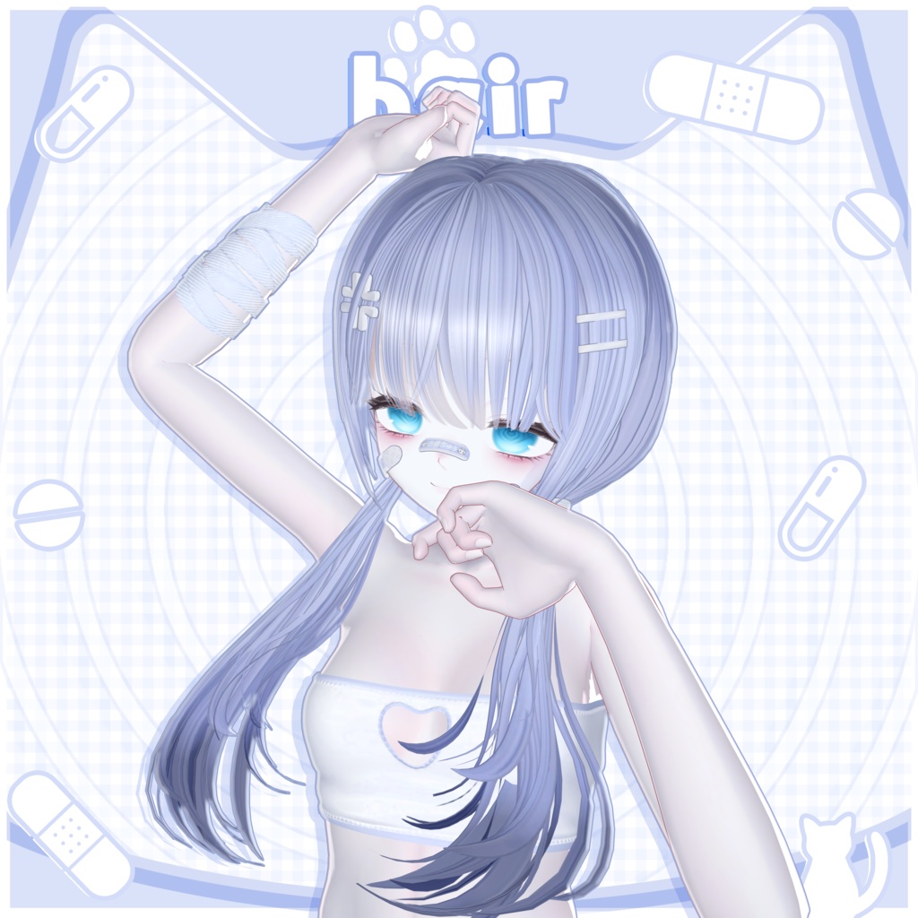 𖦹ʚ Toxic Cat ɞ𖦹⊹outfit+hair⊹