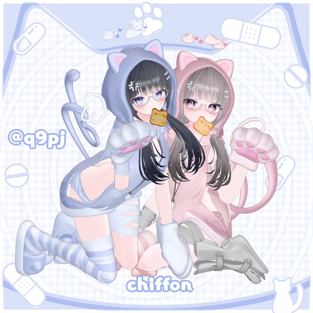 𖦹ʚ Toxic Cat ɞ𖦹⊹outfit+hair⊹