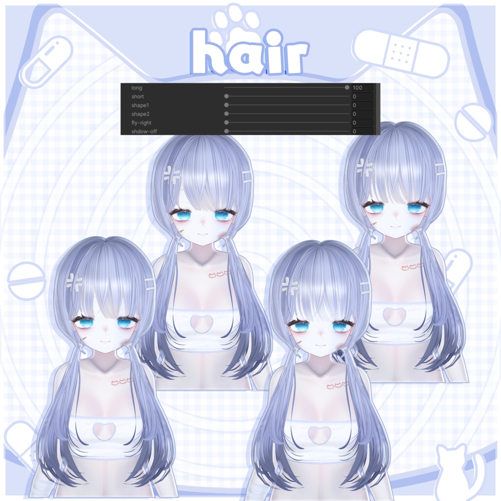 𖦹ʚ Toxic Cat ɞ𖦹⊹outfit+hair⊹