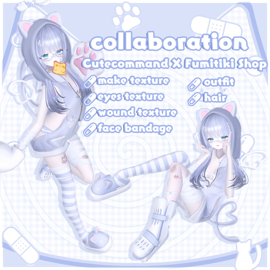 𖦹ʚ Toxic Cat ɞ𖦹⊹outfit+hair⊹