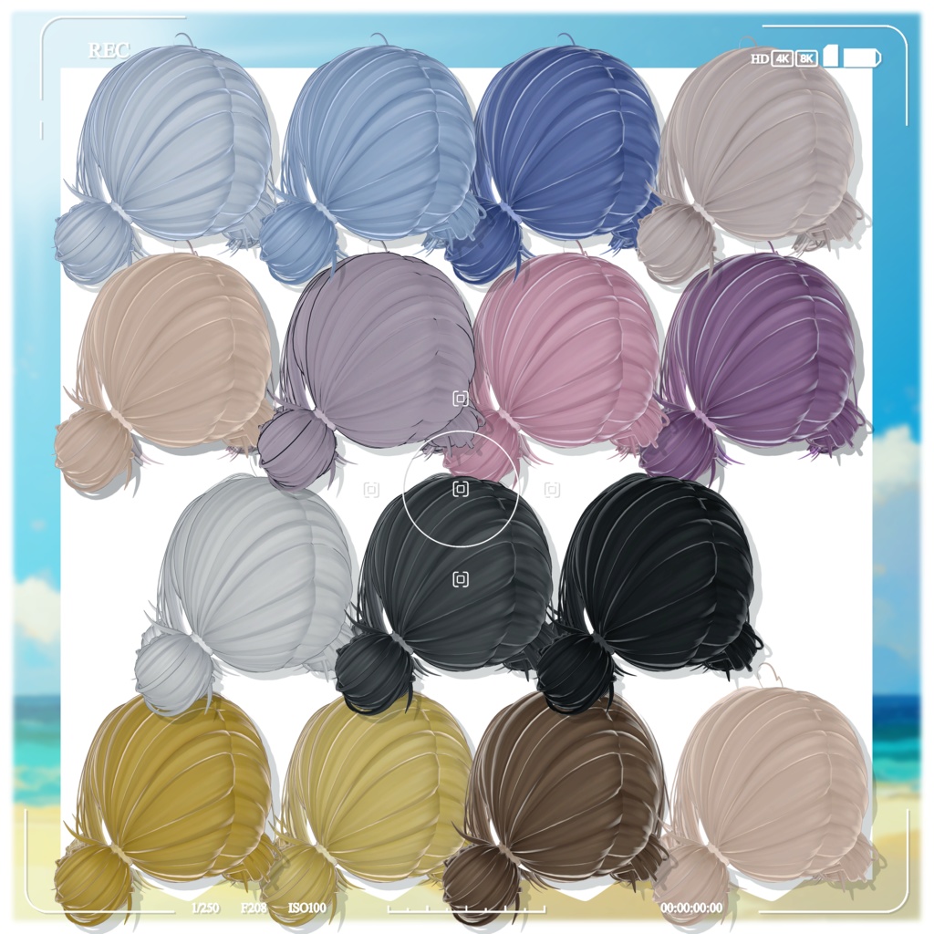 ☀️10アバター対応☀️Sunlit Hair☀️