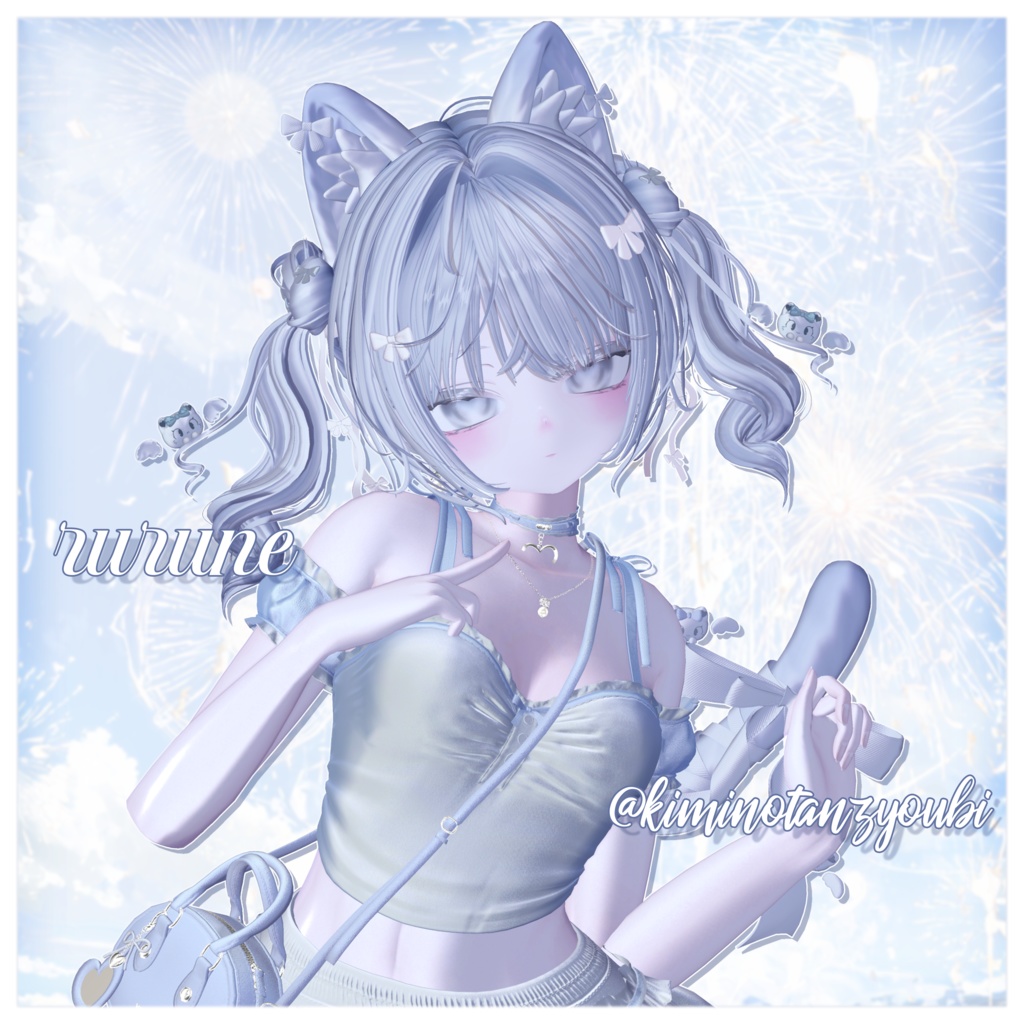 💙ʚ 3way Meowbow Twins ɞ💙