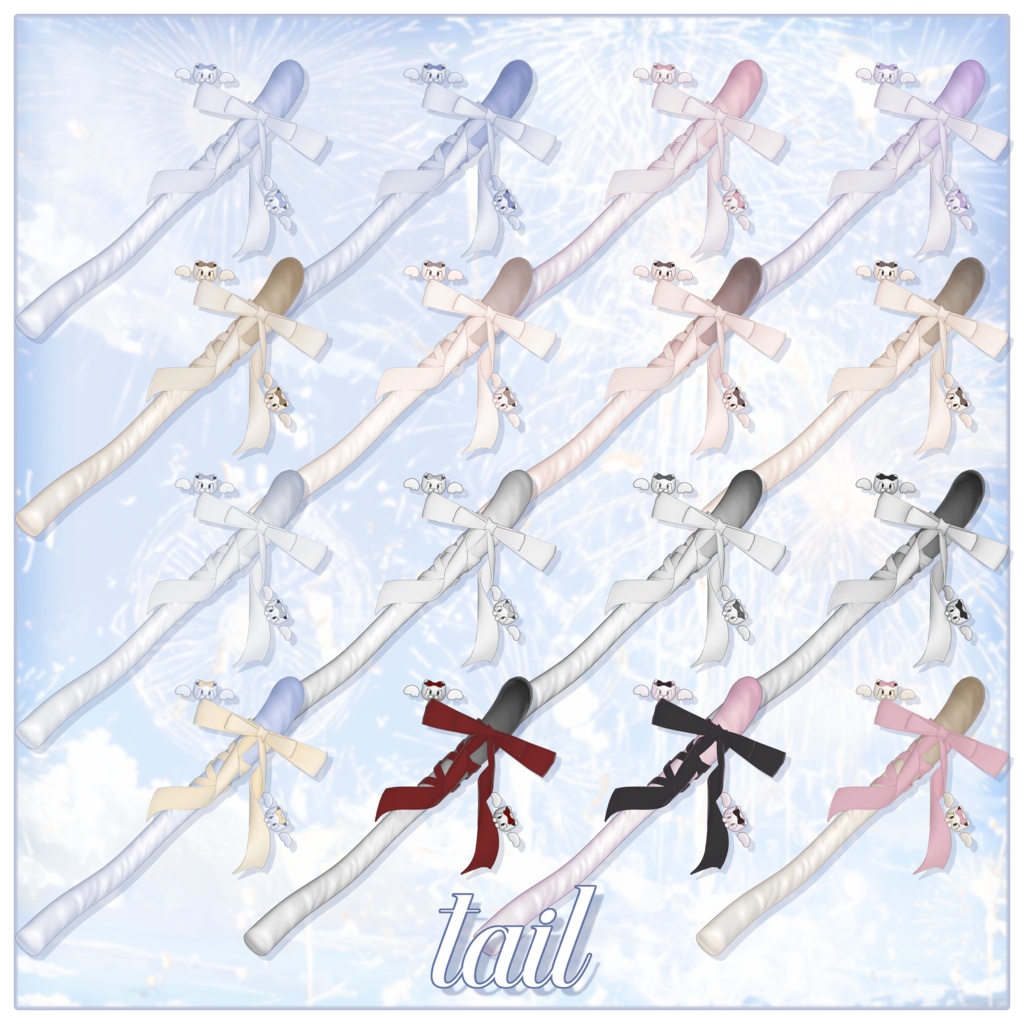 💙ʚ 3way Meowbow Twins ɞ💙