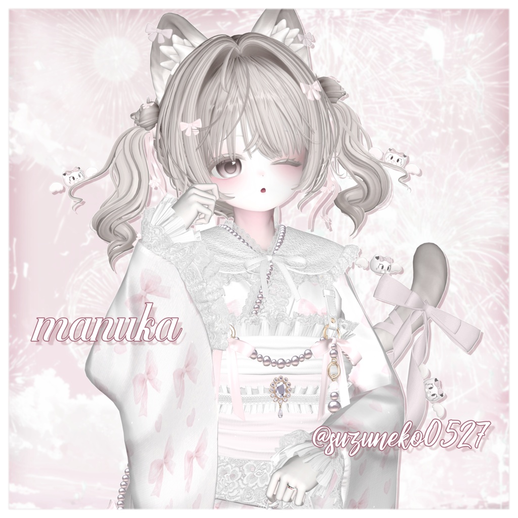 💙ʚ 3way Meowbow Twins ɞ💙