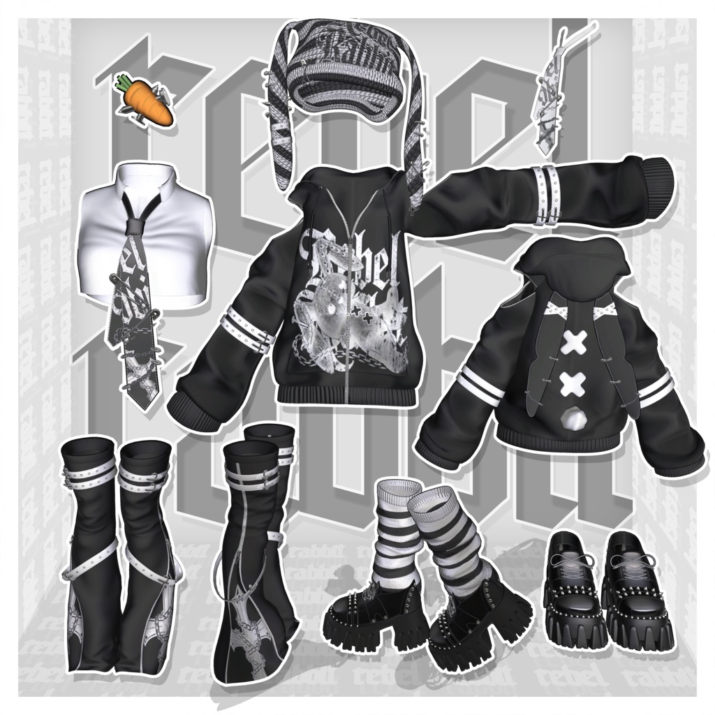 🔗🐇Rebel Rabbit🐇🔗🎃 Halloween Update Added!🎃