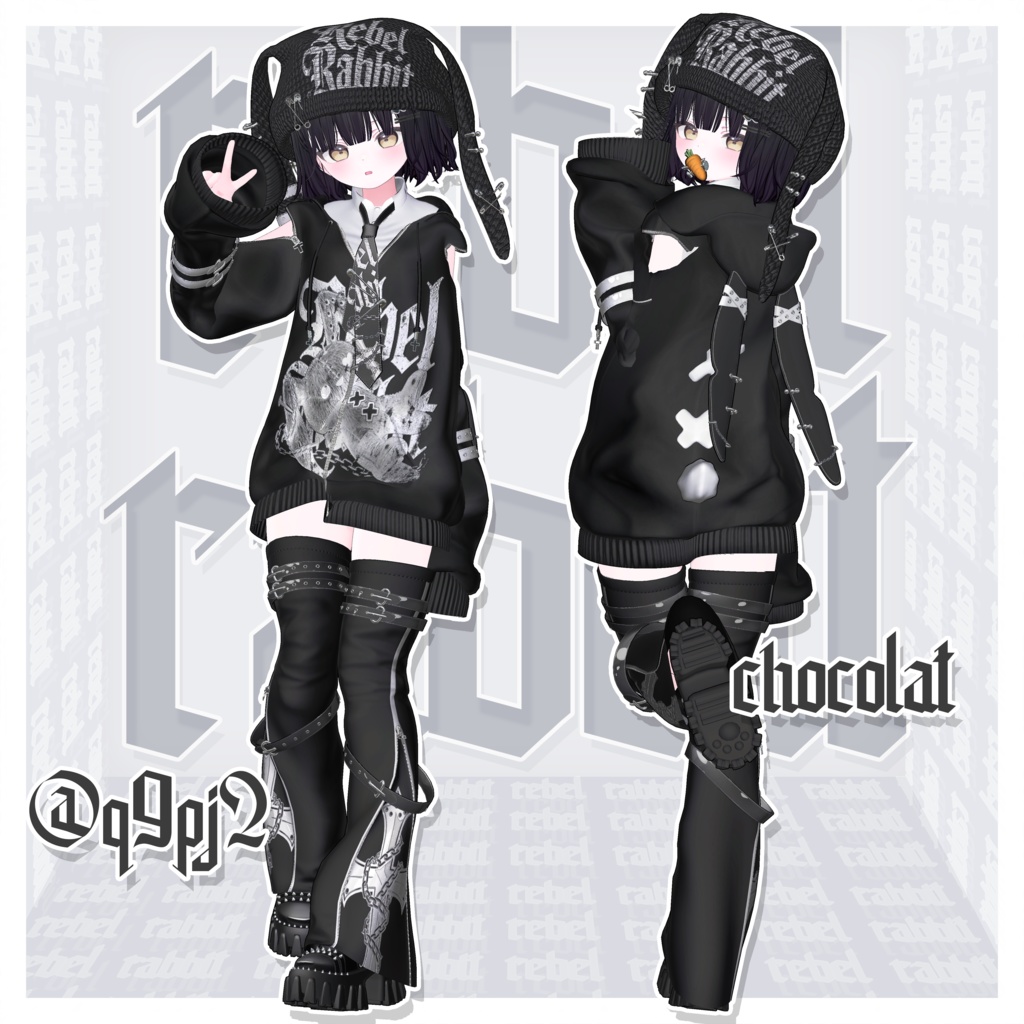 🔗🐇Rebel Rabbit🐇🔗🎃 Halloween Update Added!🎃