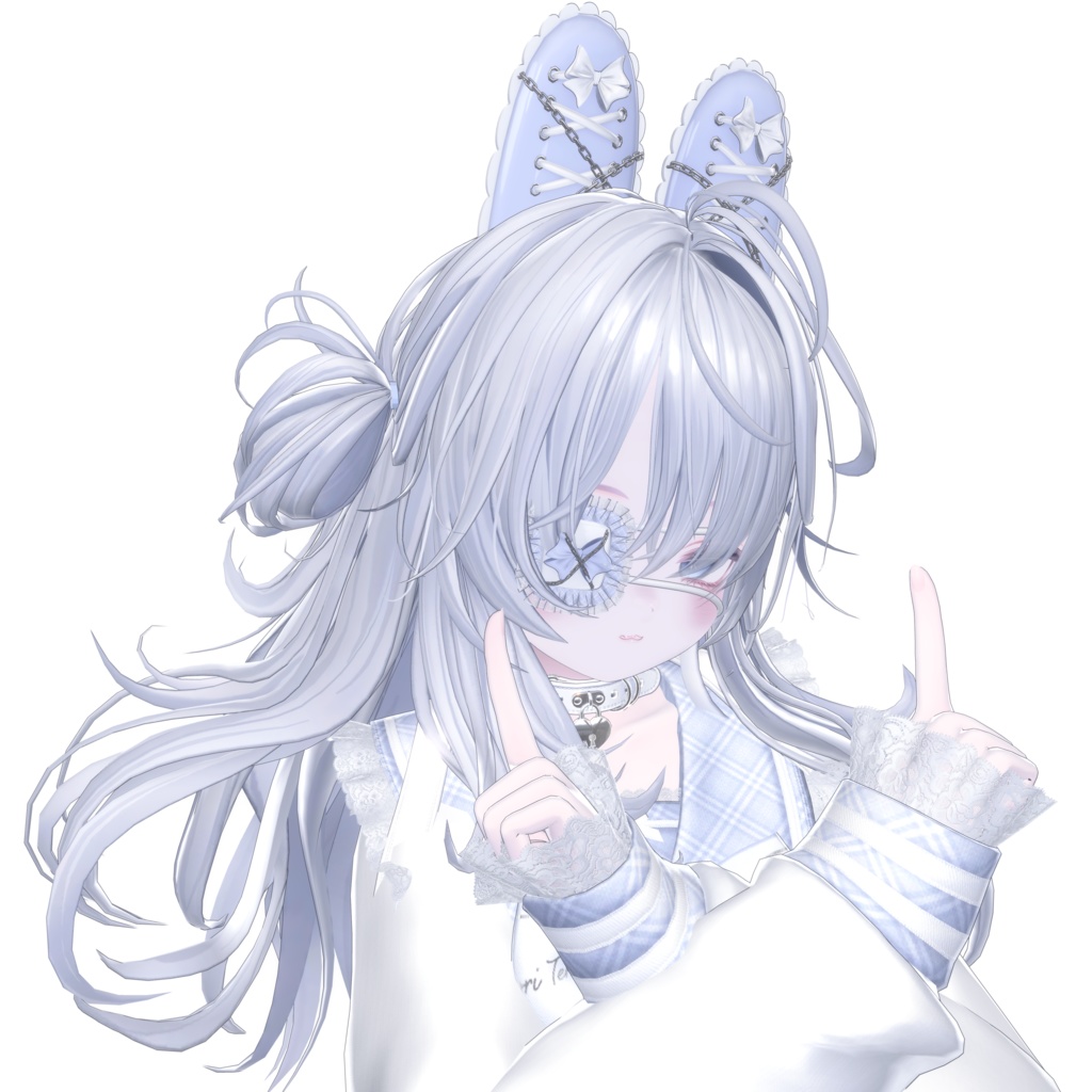 ✦ Midnight Bunny ✦ Eyepatch & Ears