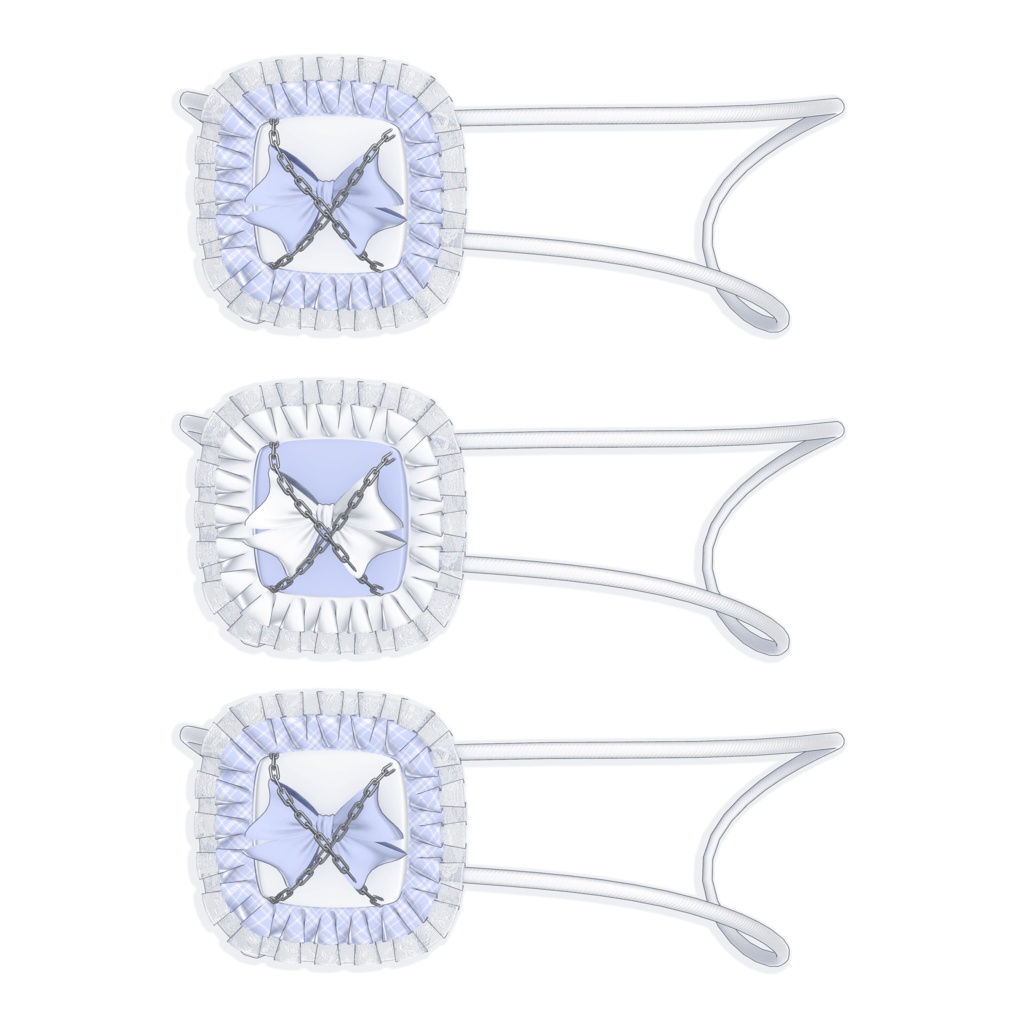 ✦ Midnight Bunny ✦ Eyepatch & Ears