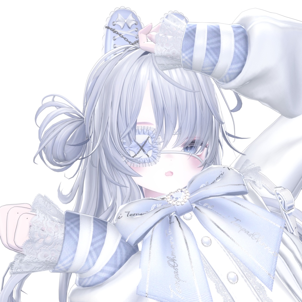 ✦ Midnight Bunny ✦ Eyepatch & Ears