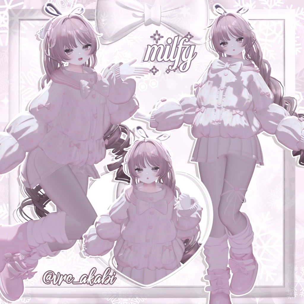 ⛄SALE⛄12アバター対応⛄Frosty Love⛄Fumitik Shop x Cute:command