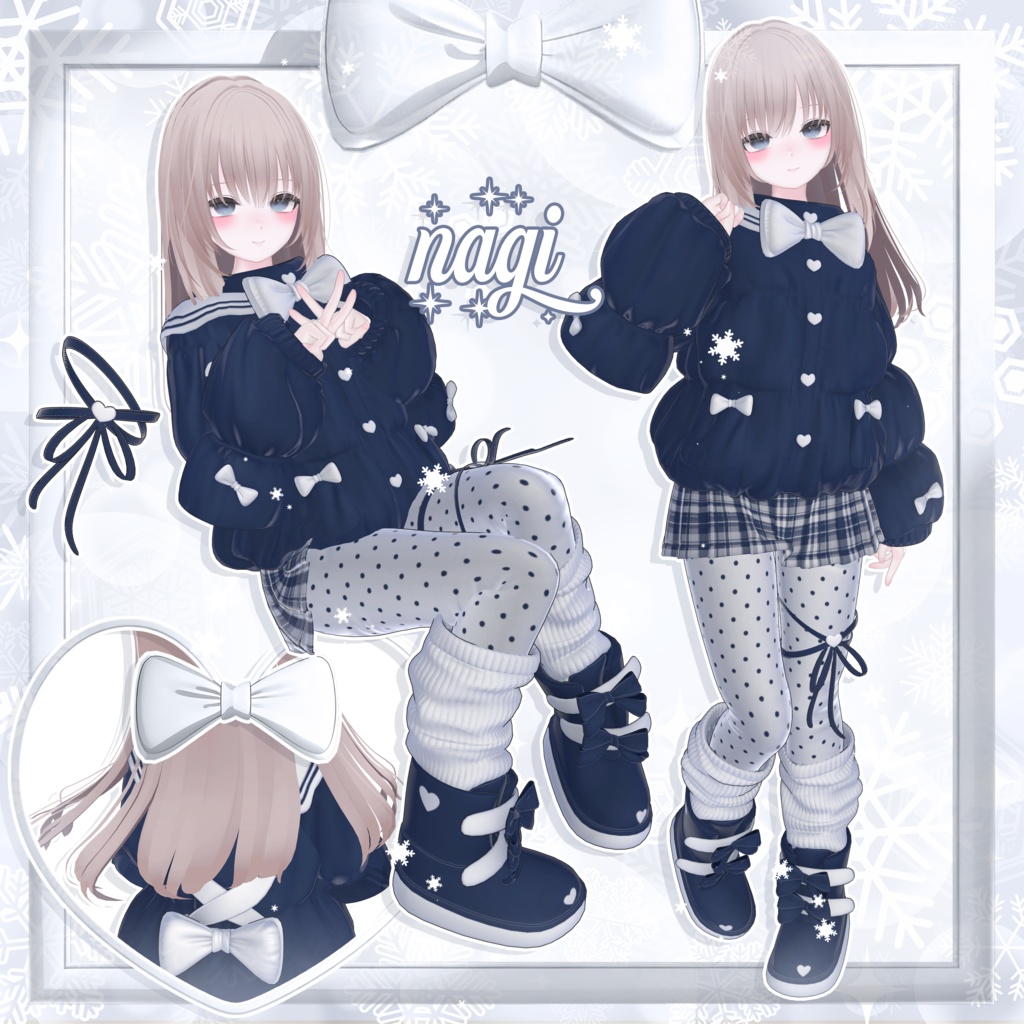 ⛄SALE⛄12アバター対応⛄Frosty Love⛄Fumitik Shop x Cute:command