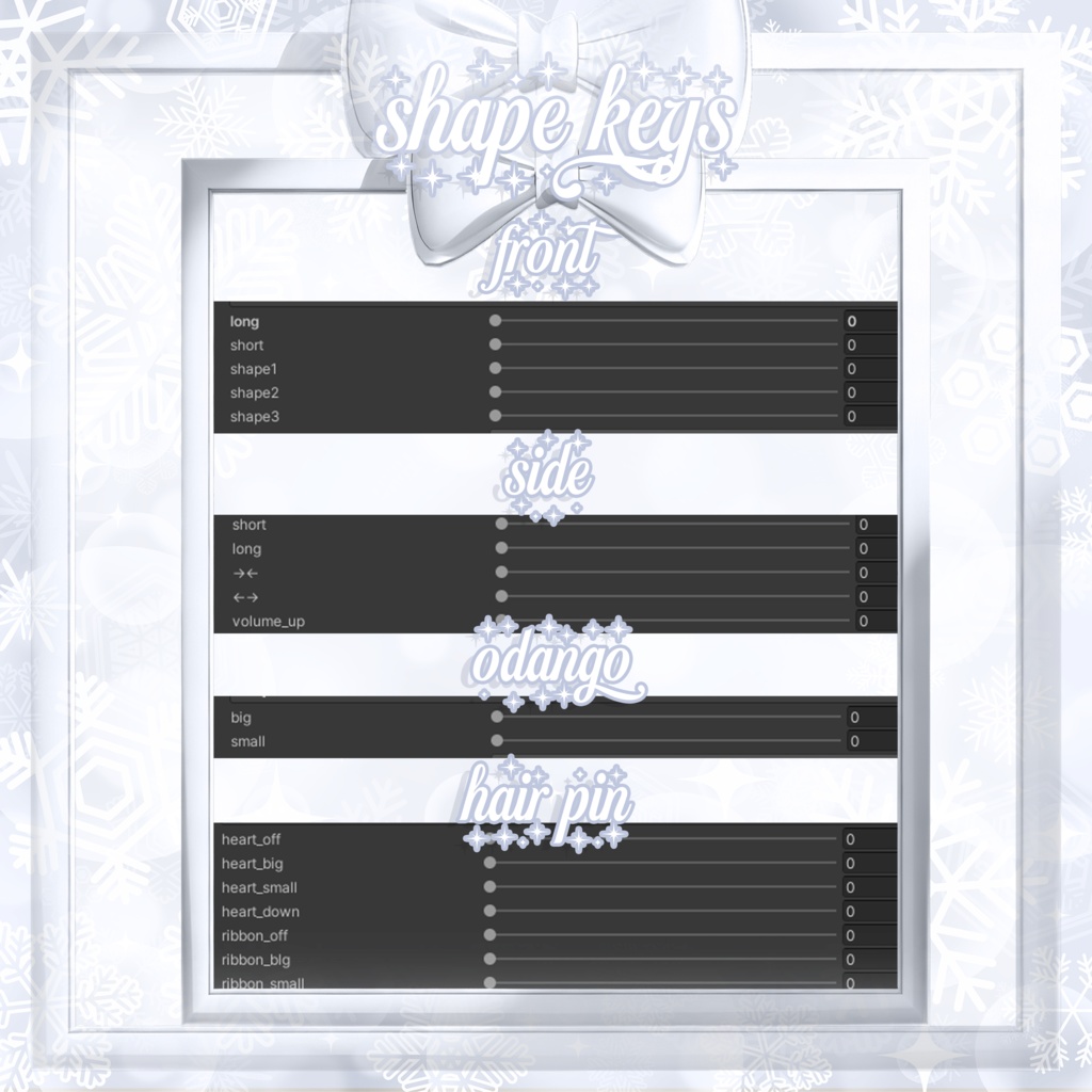 ⛄SALE⛄ Vrchat Hair⛄Twirl Love⛄Fumitik Shop x Cute:command